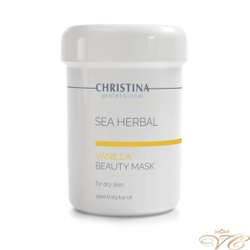 Ванильная маска красоты для сухой кожи Christina Sea Herbal Beauty Mask Vanilla