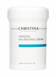 Питательный крем с экстрактом женьшеня для нормальной и сухой кожи Christina Ginseng Nourishing Cream