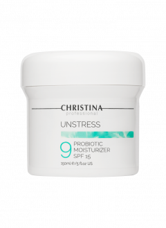 Увлажняющий крем с пробиотическим действием SPF 15 Christina Unstress Probiotic Moisturizer (шаг 9)