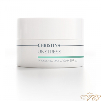 Дневной крем с пробиотическим действием SPF 15 Christina Unstress Pro-Biotic Day Cream SPF 15