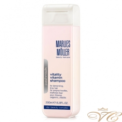 Витаминный шампунь Pashmisilk Marlies Moller Vitality Vitamin Shampoo
