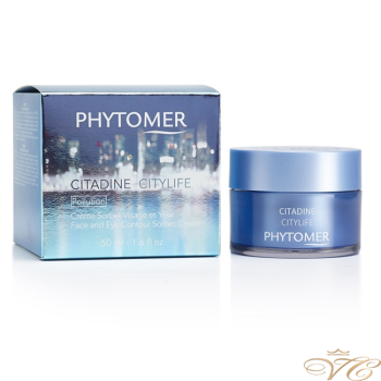 Крем для лица и контура глаз Phytomer Citylife Face and Eye Contour Sorbet Cream