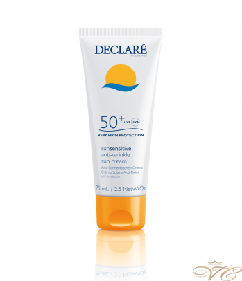 Солнцезащитный крем против морщин SPF 50+ Declare Sun Sensitive Anti-Wrinkle Sun Cream SPF50