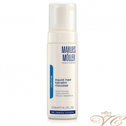 Мусс восстанавливающий структуру волос "Жидкий кератин" Marlies Moller Liquid Hair Keratin Mousse