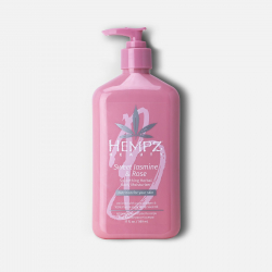 Молочко для тела "Жасмин-Роза" с коллагеном Hempz Sweet Jasmine & Rose Collagen Infused Herbal Body Moisturizer